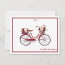 Search for bicycle horizontal note cards Floral