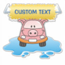 Search for large pig stickers Cartoon