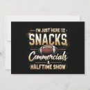 Search for football lover invitations Halftime show