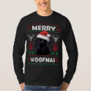 Search for black lab christmas tshirts Trendy