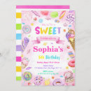 Search for candy land invitations Rainbow colourful