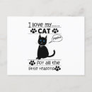 Search for love cats postcards Animal lover