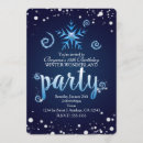Search for magical winter wonderland invitations Snow
