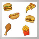 Search for fast food posters Burger
