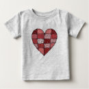 Search for valentines day baby shirts White