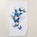 Search for butterfly beach towels Blue