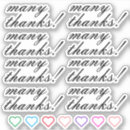 Search for mani thanks stickers Gratitude