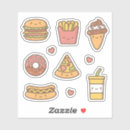 Search for cute fast food stickers Doughnut