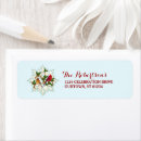Search for red cardinals return address labels Classy