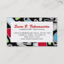 Search for laboratory business cards Biologist