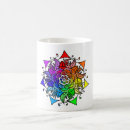 Search for rainbow mandala mugs Flower