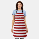 Search for crimson aprons White
