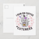 Search for cute coffee postcards Illustration