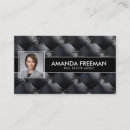 Search for black and white real estate business cards Qr code