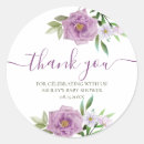 Search for romantic floral design stickers Bridal shower