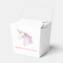 Search for unicorn favour boxes Girl birthday party