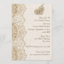 Search for burlap bridal shower invitations Heart