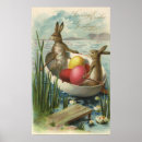 Search for vintage easter bunny posters Retro