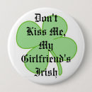 Search for kiss me badges Shamrock