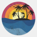Search for beach sunset stickers Island