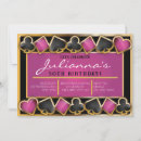 Search for casino night invitations Pink