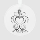 Search for soulmate christmas tree decorations Heart
