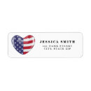 Search for american heart return address labels Usa