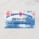Search for patriotic business cards Red white and blue