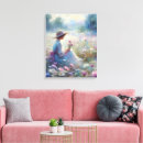 Search for wildflower canvas prints Pastel