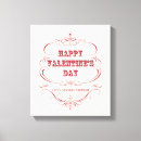 Search for valentines day canvas prints Vintage