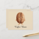 Search for coffee bean postcards Cute