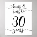 Search for cheers to 30 years posters Birthday