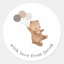 Search for brown teddy bear stickers Birthday