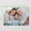 Search for warm wishes photo cards Modern