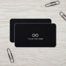 Search for slogan business cards Black and white