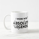 Search for legends mugs Work