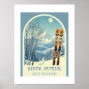 Search for ski vermont posters Retro