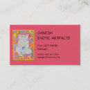 Search for indian business cards Ganesh