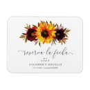 Search for sunflower save the date magnets Floral
