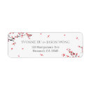 Search for chinese return address labels Red