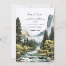 Search for national park wedding invitations Mountain
