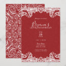 Search for lace pattern invitations Lacy