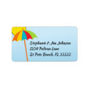 Search for blue stripe return address labels Colourful