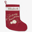 Search for poinsettia christmas stockings Vintage