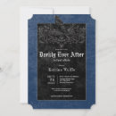 Search for gothic bridal shower invitations Mysterious