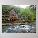 Search for glade posters Glade creek grist mill