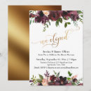 Search for deep red invitations Floral