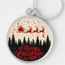 Search for sleigh key rings Santa