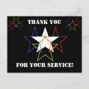 Search for red white blue thank you cards Service