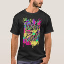 Search for neon party tshirts 1980s
